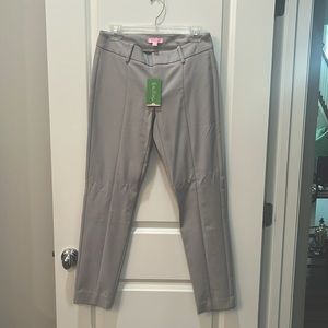 New with tags Lilly Pulitzer Grey Slacks